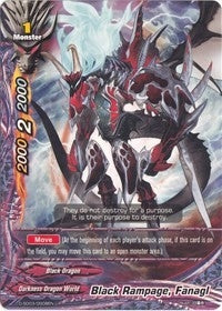Image for Black Rampage, Fanagl (Starter Deck: Hollow Black Dragon) (D-SD03/0008EN) - Future Card BuddyFight