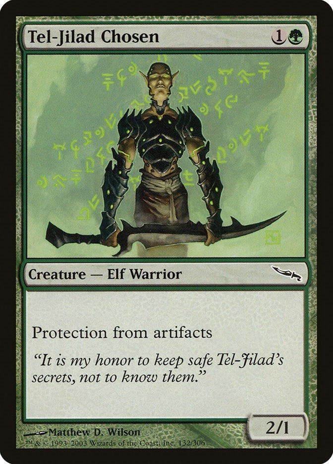 Image for Tel-Jilad Chosen (Mirrodin) (132) - Magic: The Gathering