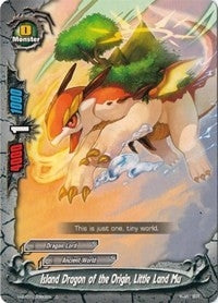 Image for Island Dragon of the Origin, Little Land Mu (Neo Enforcer ver.E) (H-BT01/0080EN) - Future Card BuddyFight