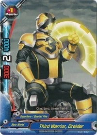 Image for Third Warrior, Dreider (Neo Enforcer ver.E) (H-BT01/0093EN) - Future Card BuddyFight