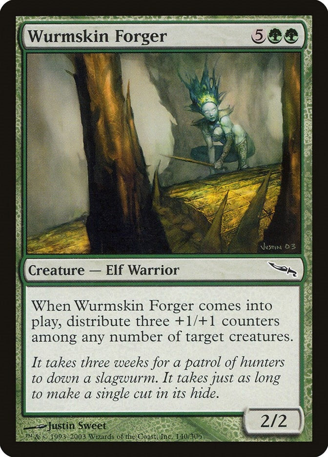 Image for Wurmskin Forger (Mirrodin) (140) - Magic: The Gathering