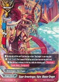 Image for Super Armordragon, Vajra Blaster Dragon (Neo Enforcer ver.E) (H-BT01/0106EN) - Future Card BuddyFight