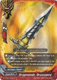 Image for Dragonblade, Drumsword (Neo Enforcer ver.E) (H-BT01/0109EN) - Future Card BuddyFight