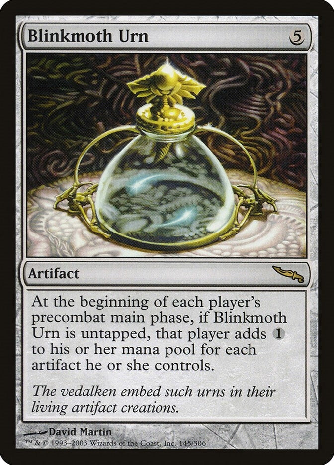 Image for Blinkmoth Urn (Mirrodin) (145) - Magic: The Gathering