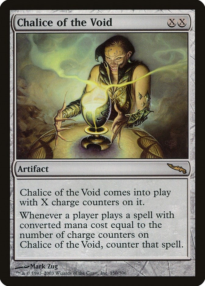 Image for Chalice of the Void (Mirrodin) (150) - Magic: The Gathering