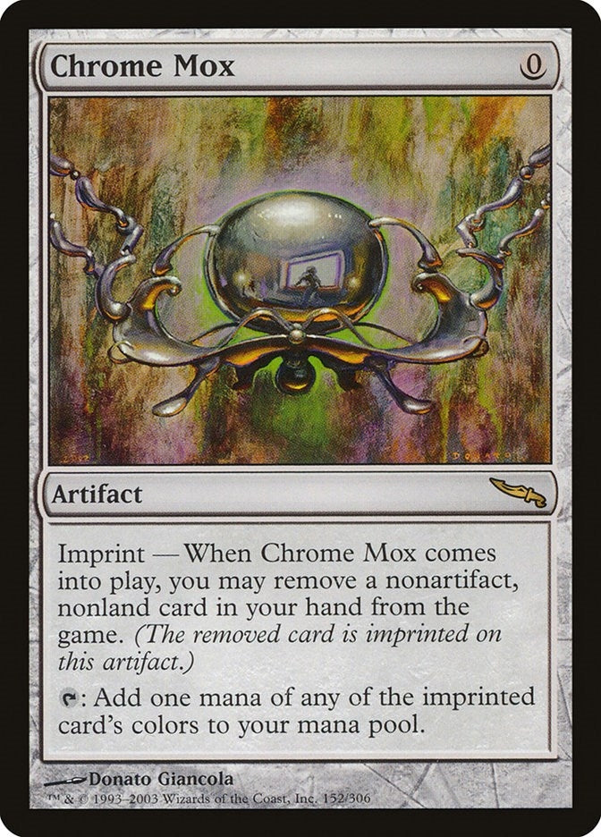 Image for Chrome Mox (Mirrodin) (152) - Magic: The Gathering