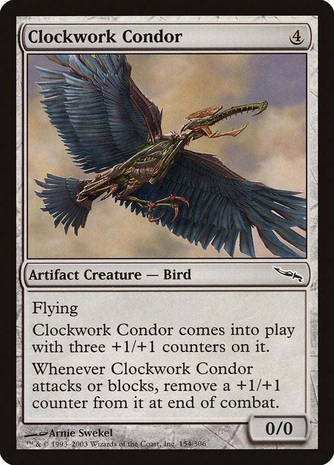 Image for Clockwork Condor (Mirrodin) (154) - Magic: The Gathering