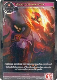 Image for Memory of Disappearance (Full Art) (The Moonlit Savior) (TMS-026) - Force of Will