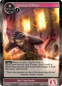 Image for Memory of Flame (The Moonlit Savior) (TMS-027) - Force of Will