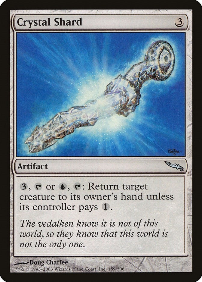 Image for Crystal Shard (Mirrodin) (159) - Magic: The Gathering