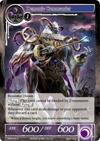 Image for Demonic Commander (The Moonlit Savior) (TMS-074) - Force of Will