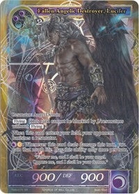 Image for Fallen Angelic Destroyer, Lucifer (Full Art) (The Moonlit Savior) (TMS-075) - Force of Will