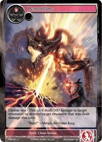 Image for Demonflame (The Moonlit Savior) (TMS-021) - Force of Will