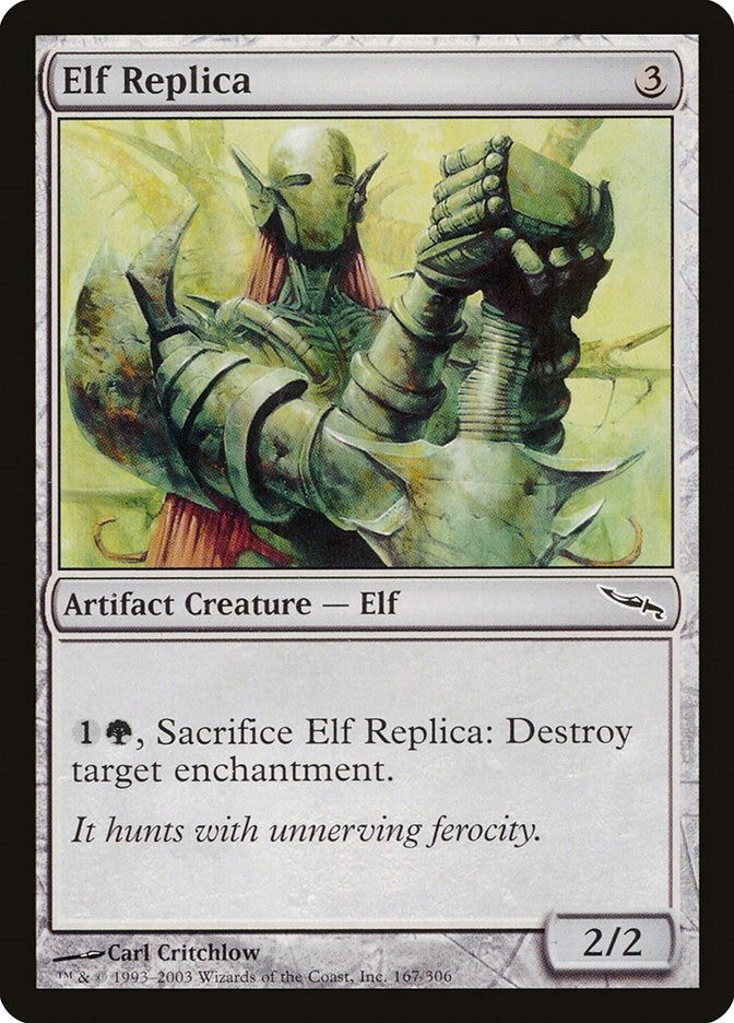 Image for Elf Replica (Mirrodin) (167) - Magic: The Gathering