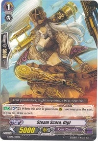 Image for Steam Scara, Gigi (G-Start Deck 1: Odyssey of the Interspatial Dragon) (G-SD01/011EN) - Cardfight Vanguard