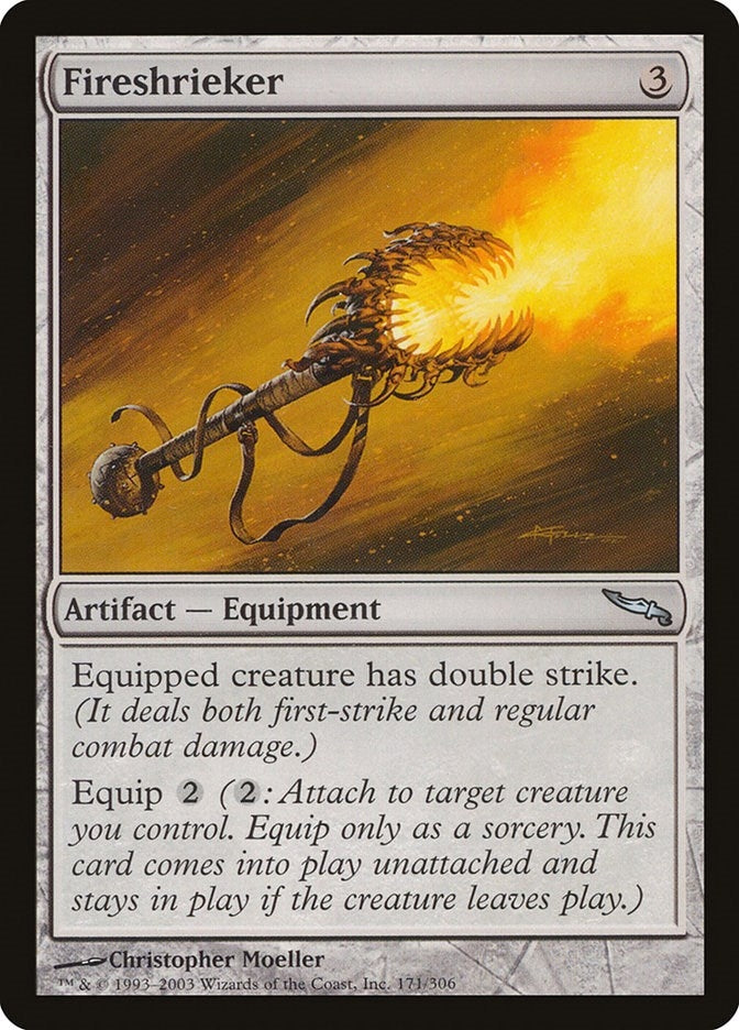 Image for Fireshrieker (Mirrodin) (171) - Magic: The Gathering