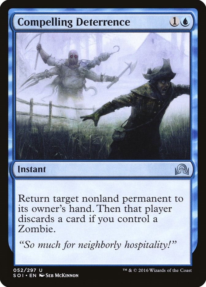 Image for Compelling Deterrence (Shadows over Innistrad) (52) - Magic: The Gathering