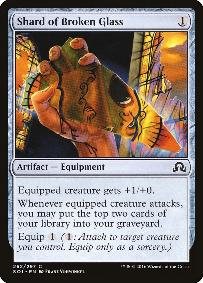 Image for Shard of Broken Glass (Shadows over Innistrad) (262) - Magic: The Gathering