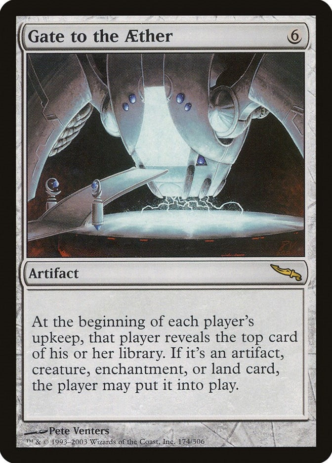 Image for Gate to the Aether (Mirrodin) (174) - Magic: The Gathering