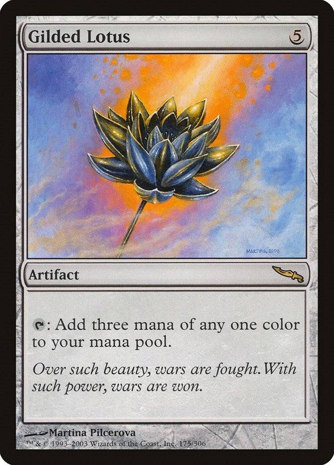 Image for Gilded Lotus (Mirrodin) (175) - Magic: The Gathering