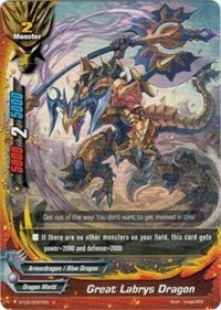 Image for Great Labrys Dragon (Break to the Future) (BT05/0057EN) - Future Card BuddyFight