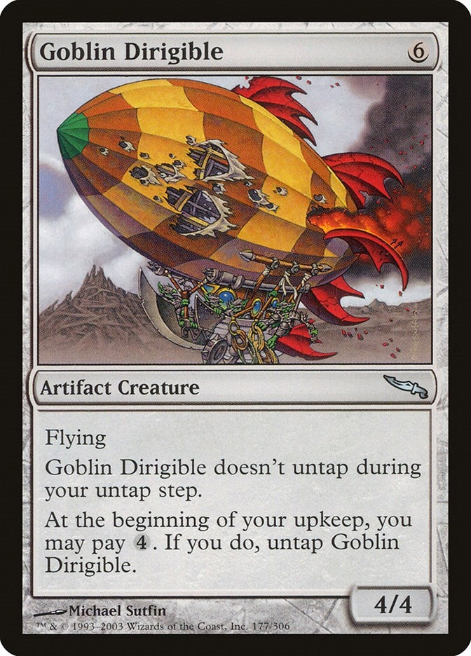 Image for Goblin Dirigible (Mirrodin) (177) - Magic: The Gathering