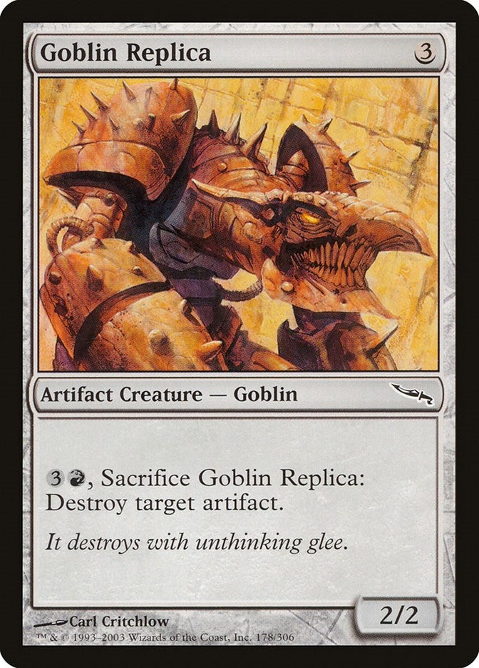 Image for Goblin Replica (Mirrodin) (178) - Magic: The Gathering