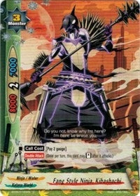 Image for Fang Style Ninja, Kibashachi (Break to the Future) (BT05/0105EN) - Future Card BuddyFight
