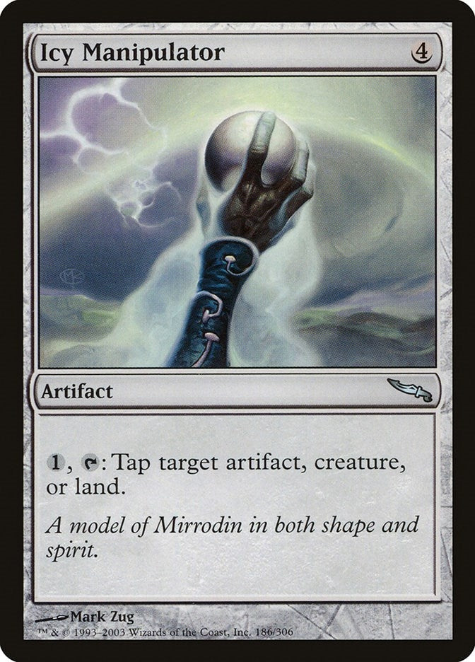 Image for Icy Manipulator (Mirrodin) (186) - Magic: The Gathering