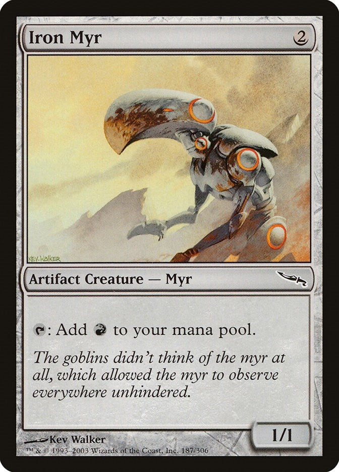 Image for Iron Myr (Mirrodin) (187) - Magic: The Gathering