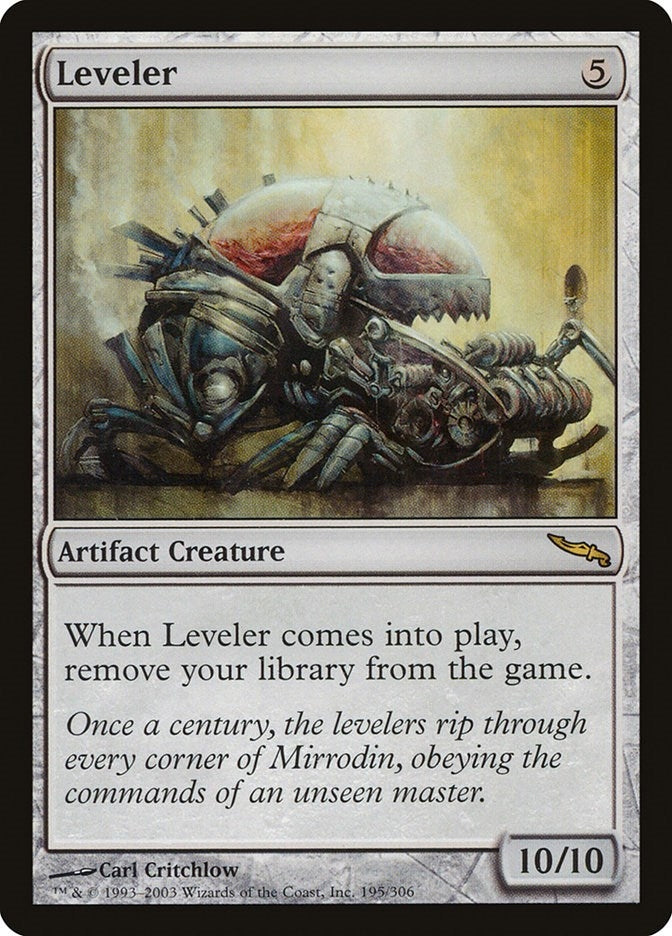 Image for Leveler (Mirrodin) (195) - Magic: The Gathering