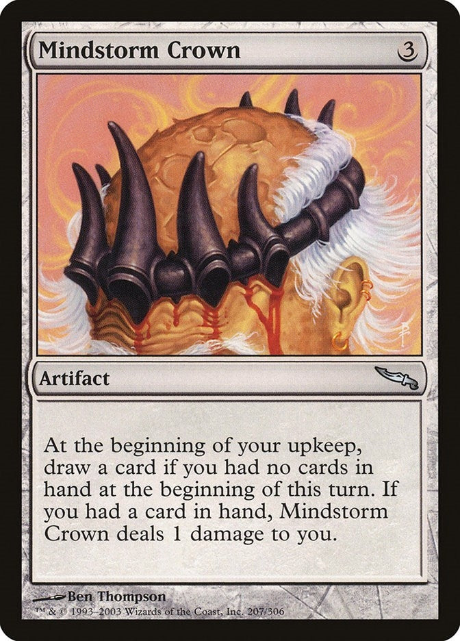 Image for Mindstorm Crown (Mirrodin) (207) - Magic: The Gathering