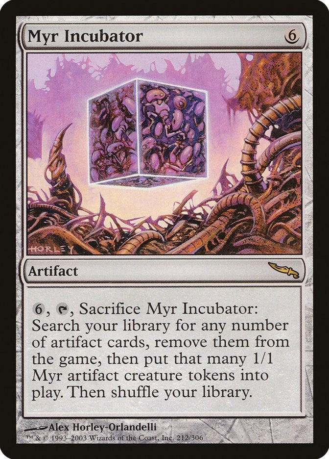 Image for Myr Incubator (Mirrodin) (212) - Magic: The Gathering
