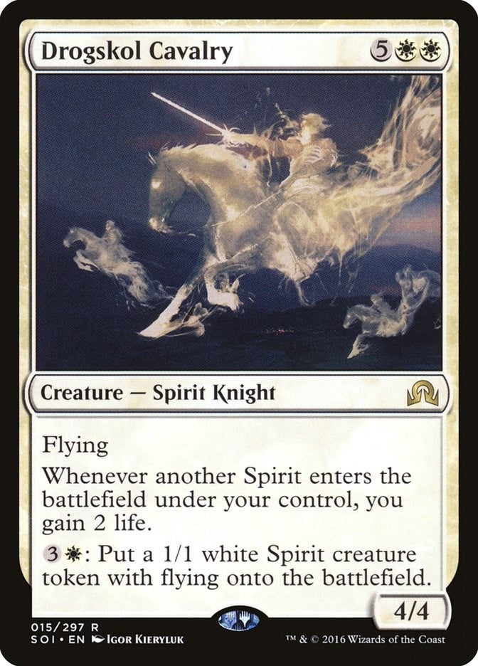 Image for Drogskol Cavalry (Shadows over Innistrad) (15) - Magic: The Gathering