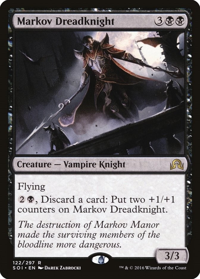 Image for Markov Dreadknight (Shadows over Innistrad) (122) - Magic: The Gathering
