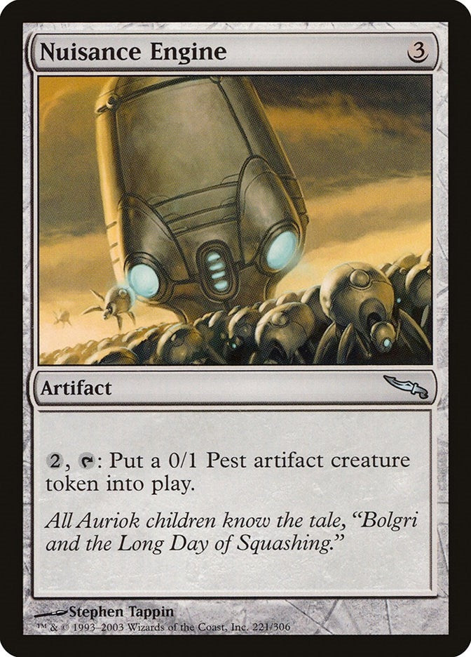 Image for Nuisance Engine (Mirrodin) (221) - Magic: The Gathering