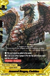 Image for Armored Dragon, Cuelebre (Darkness Fable) (BT04/0027EN) - Future Card BuddyFight