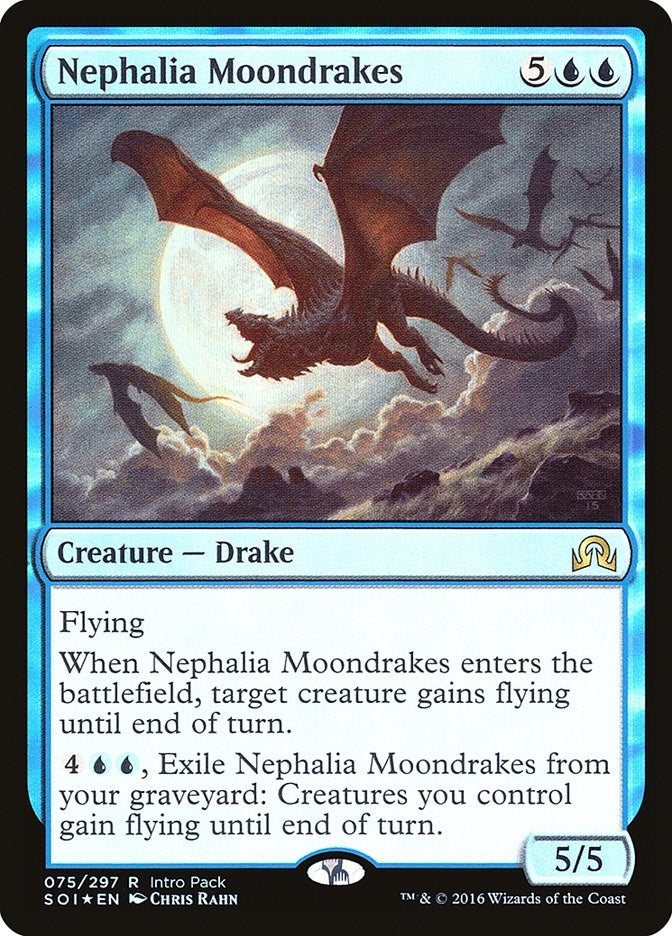 Image for Nephalia Moondrakes (Unique and Miscellaneous Promos) (75) - Magic: The Gathering