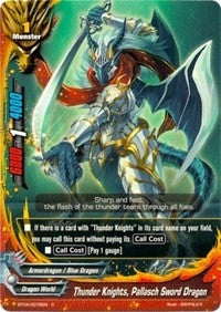Image for Thunder Knights, Pallasch Sword Dragon (Darkness Fable) (BT04/0076EN) - Future Card BuddyFight