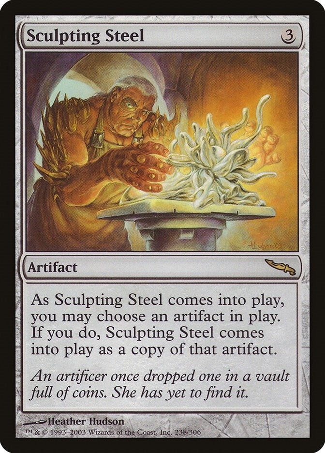 Image for Sculpting Steel (Mirrodin) (238) - Magic: The Gathering