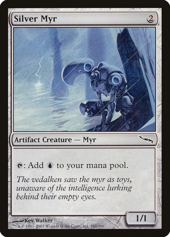 Image for Silver Myr (Mirrodin) (241) - Magic: The Gathering