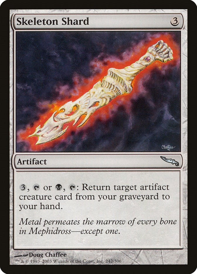 Image for Skeleton Shard (Mirrodin) (242) - Magic: The Gathering