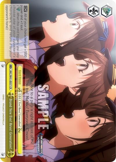 Image for Brand New Evo! Revo! Generation! (The iDOLM@STER Cinderella Girls) (IMC/W41-E037 CR) - Weiss Schwarz
