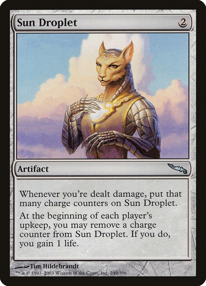 Image for Sun Droplet (Mirrodin) (249) - Magic: The Gathering