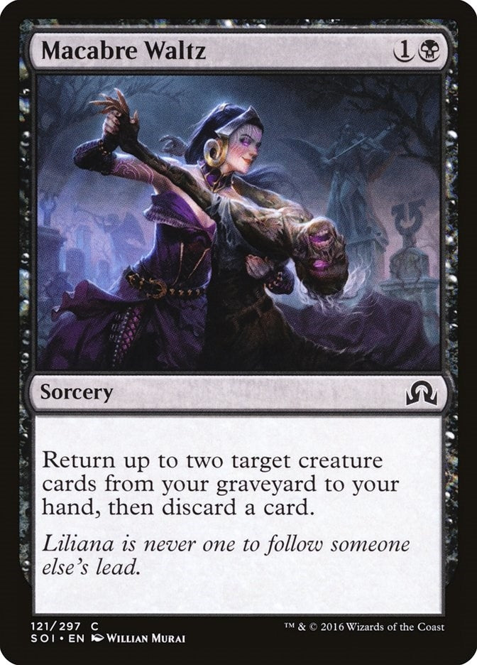 Image for Macabre Waltz (Shadows over Innistrad) (121) - Magic: The Gathering