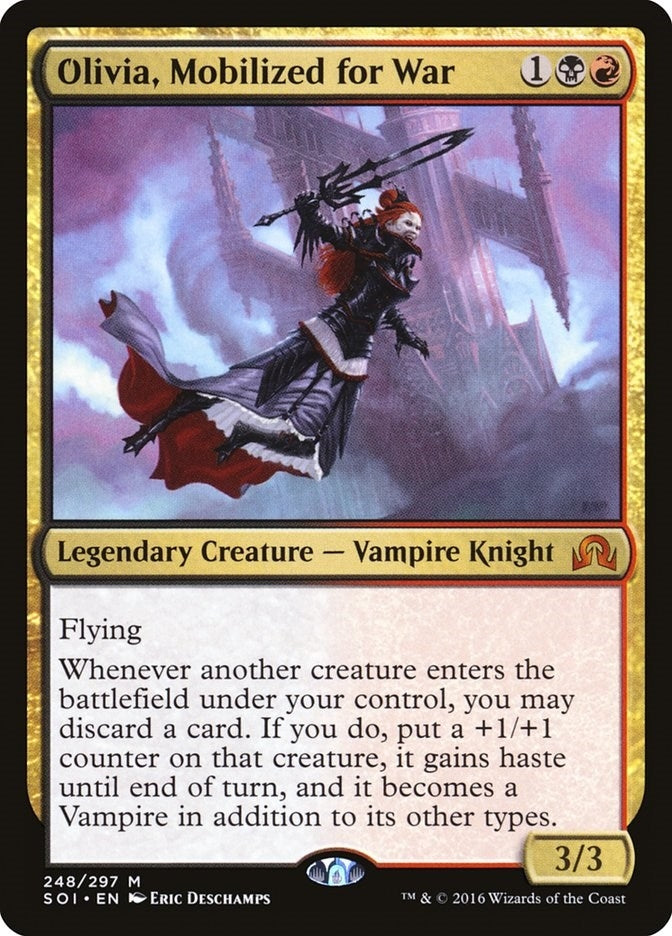 Image for Olivia, Mobilized for War (Shadows over Innistrad) (248) - Magic: The Gathering