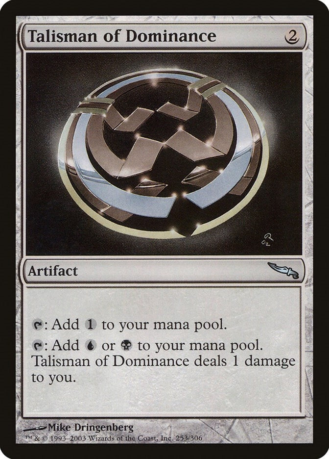 Image for Talisman of Dominance (Mirrodin) (253) - Magic: The Gathering