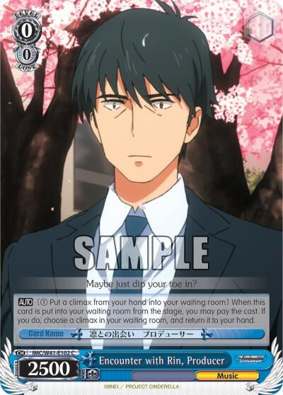 Image for Encounter with Rin, Producer (The iDOLM@STER Cinderella Girls) (IMC/W41-E102 C) - Weiss Schwarz