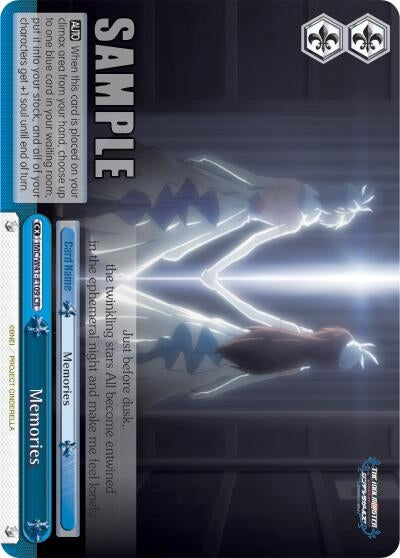 Image for Memories (The iDOLM@STER Cinderella Girls) (IMC/W41-E109 CR) - Weiss Schwarz