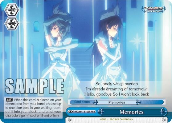 Image for Memories (RRR) (The iDOLM@STER Cinderella Girls) (IMC/W41-E109R RRR) - Weiss Schwarz